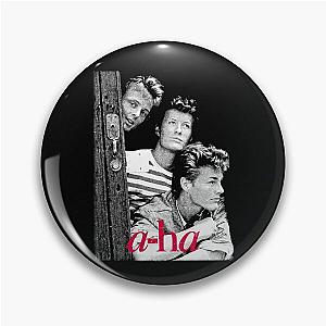 a-ha band 80s retro Pin