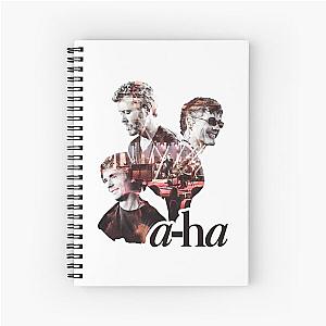 A Ha Music Vintage Retro Spiral Notebook