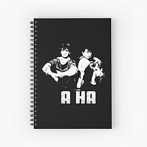 A Ha A-ha Pop Band Designs ,A-ha Art   Spiral Notebook