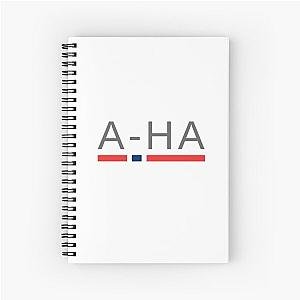 a-ha Spiral Notebook