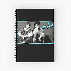 A-ha - Retro Spiral Notebook