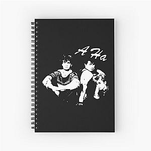 A-ha illustration ,A-ha art    Spiral Notebook