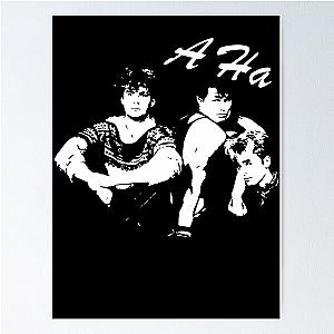 A-ha illustration ,A-ha art Poster