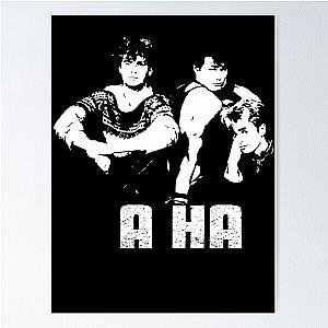 A-ha Pop band  ,A-ha art Poster