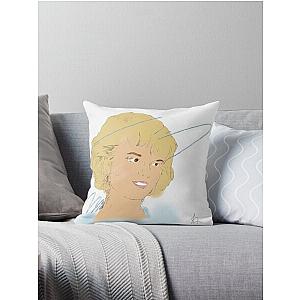 Draw of A-ha Throw Pillow