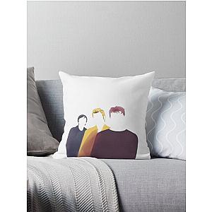 A-ha colors Throw Pillow