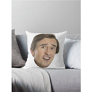 Alan Partridge - A-HA Throw Pillow