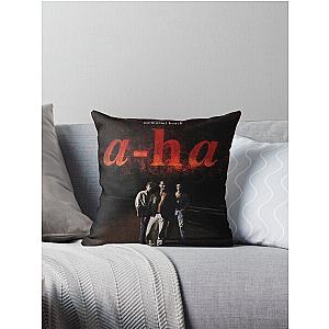 a-ha band Throw Pillow