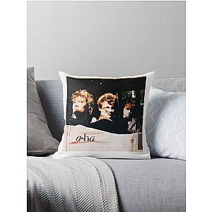 The Timeline A Ha Band Berghain Throw Pillow