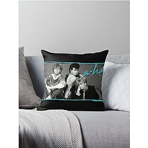 A-ha - Retro Throw Pillow