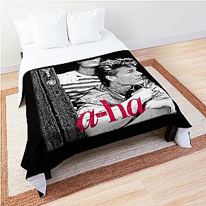 a-ha band 80s retro Comforter