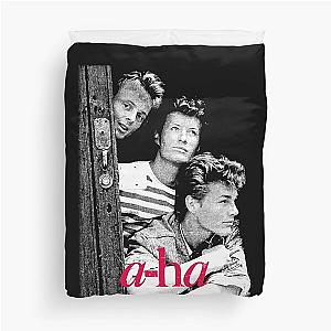 a-ha band 80s retro  Duvet Cover