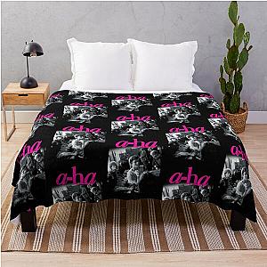 a-ha Classic T-Shirt Throw Blanket