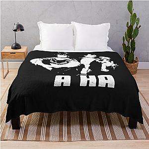 A ha a ha pop band designs ,a ha art Throw Blanket