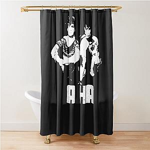 A ha a ha pop band designs ,a ha art Shower Curtain