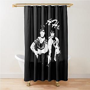 A-ha illustration ,A-ha art    Shower Curtain