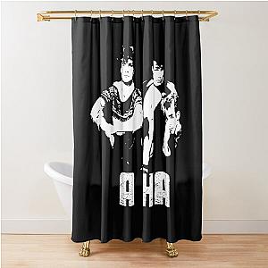 A-ha Pop band designs ,A-ha art    Shower Curtain