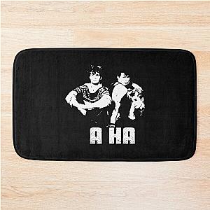 A-ha Pop band designs ,A-ha art    Bath Mat