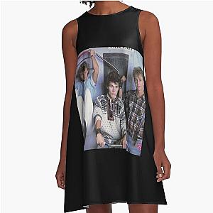 A-Ha Sticker A-Line Dress