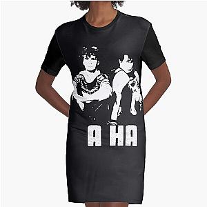 A ha a ha pop band designs ,a ha art Graphic T-Shirt Dress