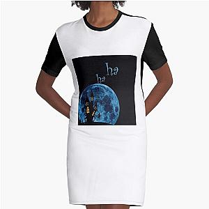 a Witch with a moon (ha ha ha) Graphic T-Shirt Dress