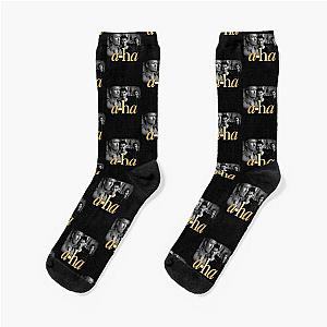 A-HA Band vintage Socks