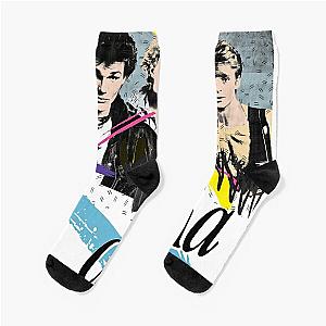 Original Vintage Styled 80s A-Ha Design Socks