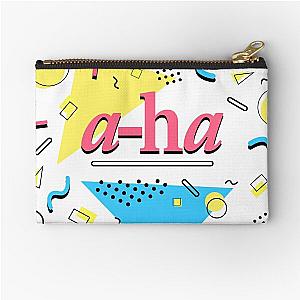 A-ha - 80s design Zipper Pouch