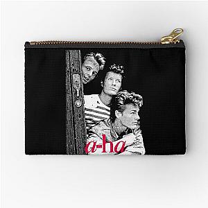 a-ha band 80s retro Zipper Pouch