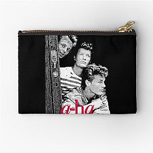 a-ha band 80s retro  Zipper Pouch