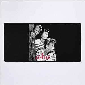 a-ha band 80s retro  Desk Mat