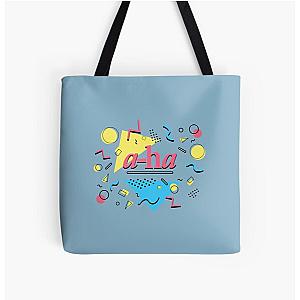 A-ha - 80er Jahre Design    All Over Print Tote Bag