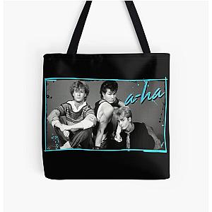 A-ha - Retro   All Over Print Tote Bag