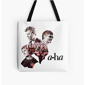 a-ha All Over Print Tote Bag