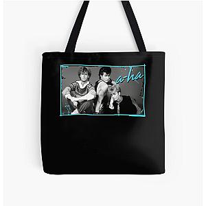 A-ha - Retro All Over Print Tote Bag