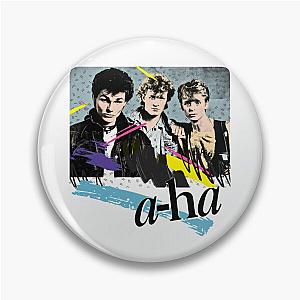 Original Vintage Styled 80s A-Ha Design         Pin