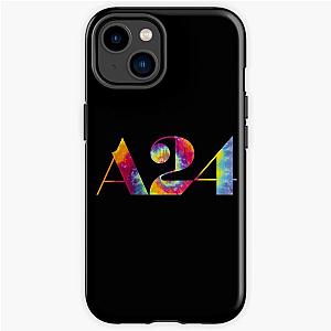 A24 tie dye logo iPhone Tough Case RB1508