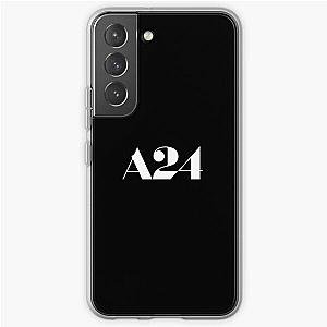 A24 - White Logo Samsung Galaxy Soft Case RB1508