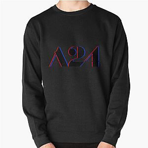 A24 Glitch Logo  Pullover Sweatshirt RB1508