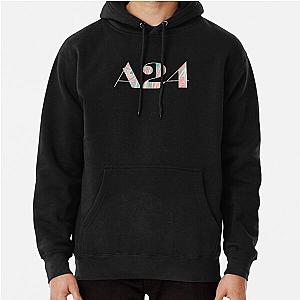 A24 aesthetic logo Pullover Hoodie RB1508