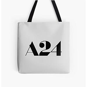 A24 Movie logo All Over Print Tote Bag RB1508