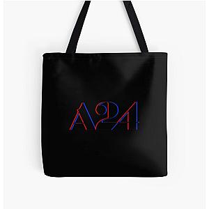 A24 Glitch Logo  All Over Print Tote Bag RB1508