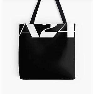 A24 Merch A24 Logo All Over Print Tote Bag RB1508