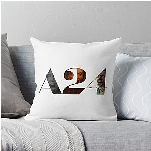 Toni collette screaming A24 logo Throw Pillow RB1508