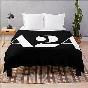 A24 Merch A24 Logo Throw Blanket RB1508