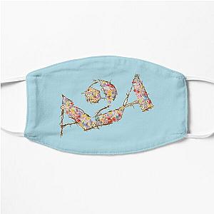 a24 floral logo Flat Mask RB1508