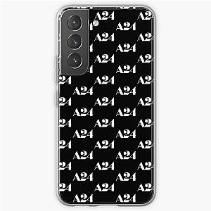 A24 Logo (White) Samsung Galaxy Soft Case RB1508