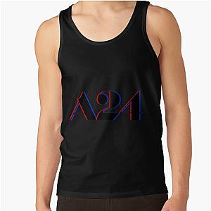 A24 Glitch Logo  Tank Top RB1508