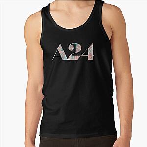 A24 aesthetic logo Tank Top RB1508