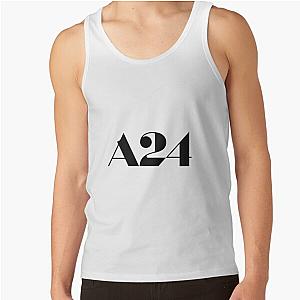 A24 - Black Logo Tank Top RB1508